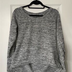 Athleta Gray Long Sleeve Top